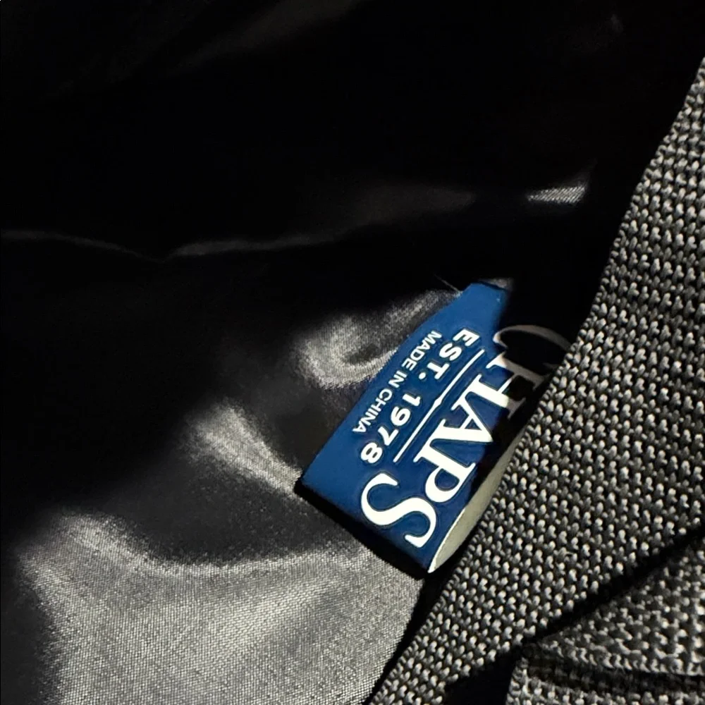 Chaps Black Computer Bag